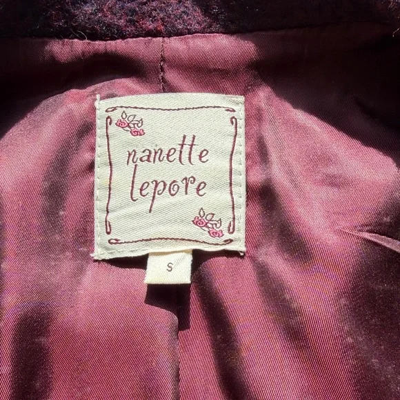 Nanette Lepore Plum soft Sweater suit Set - Picture 4 of 11